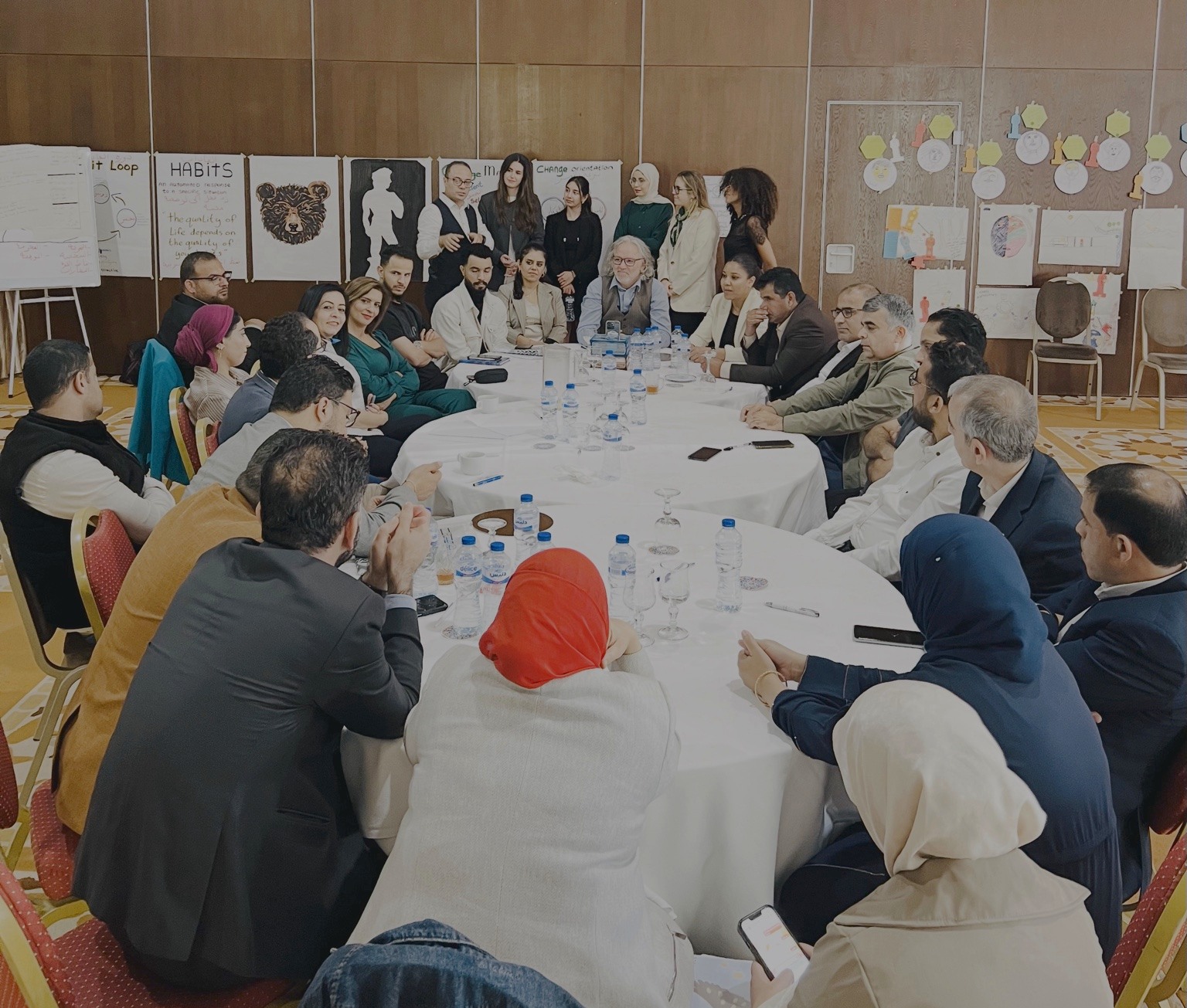 International CILC participants working together during a Shiraka learning programme